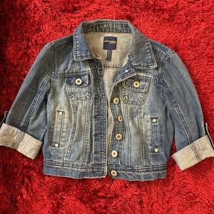 Cropped Jean Jacket